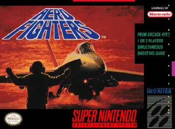 Aero Fighters (USA) box cover front